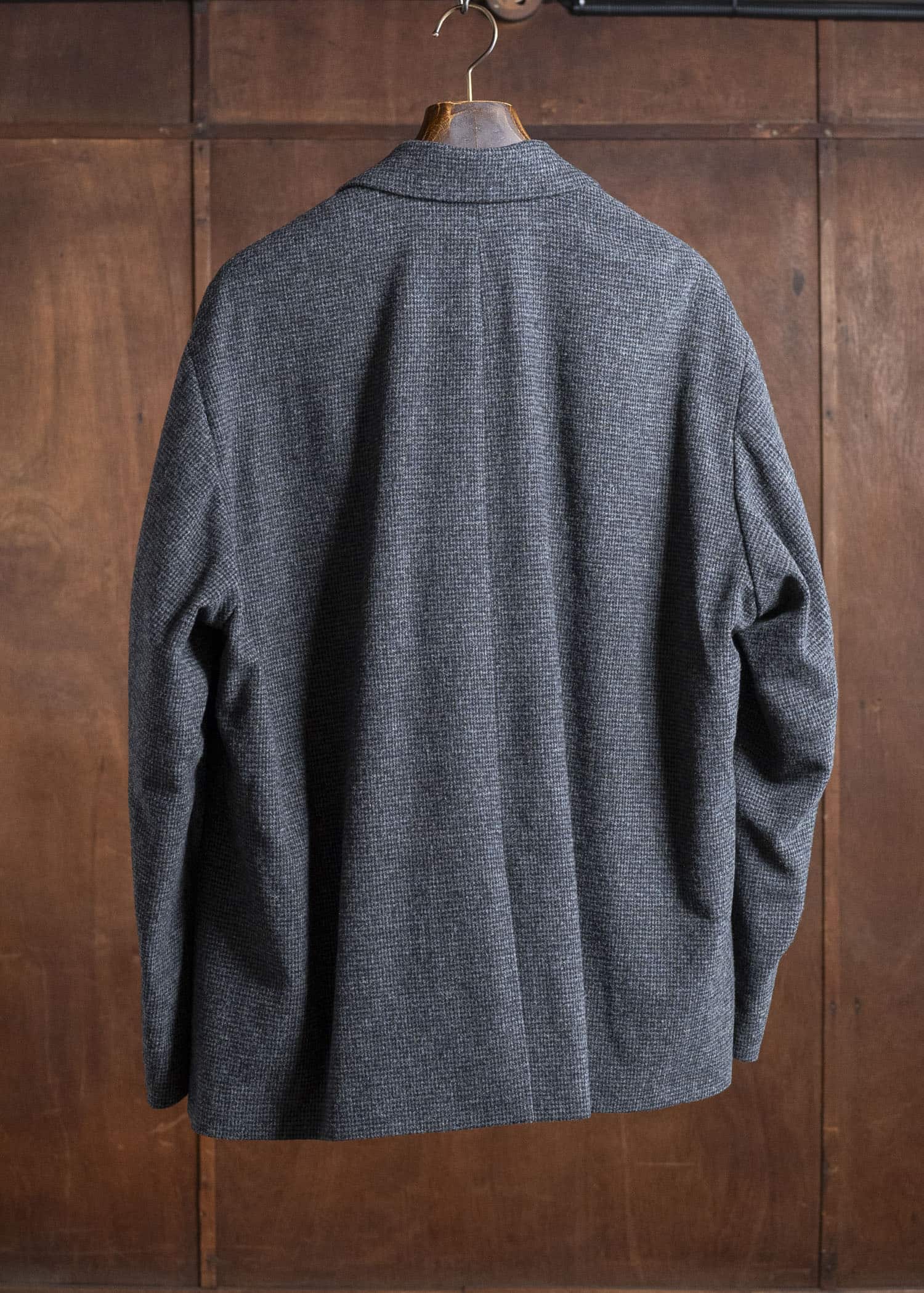 YOKO SAKAMOTO Oversized Jacket YS-25AW-10 HOUNDTOOTH