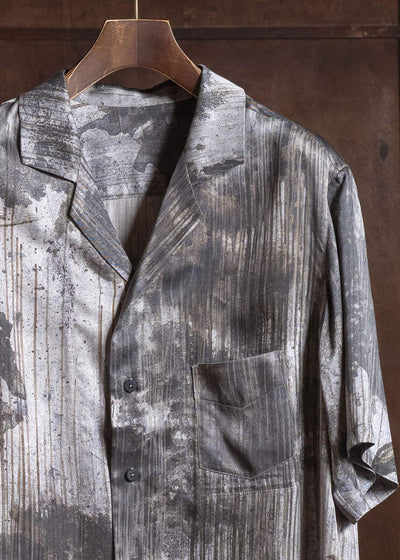 ZIGGY CHEN 0M2610730 DIGITAL PRINT SHORT SLEEVE POCKET SHIRT 02