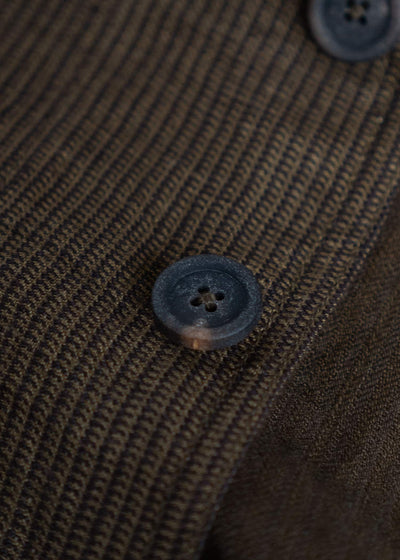 ZIGGY CHEN OVERSIZED TWO FACE WORKERS JACKET 0M2410914