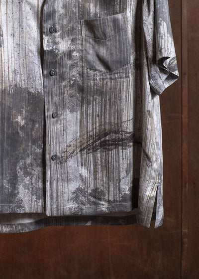 ZIGGY CHEN 0M2610730 DIGITAL PRINT SHORT SLEEVE POCKET SHIRT 02