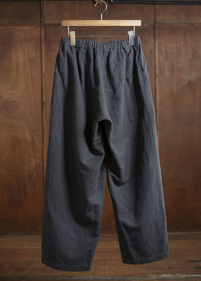 Jurgen Lehl Cardi Linen Twill Pants Black J0152FPM802-18