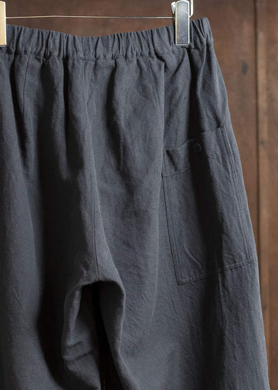 Jurgen Lehl Cardi Linen Twill Pants Black J0152FPM802-18