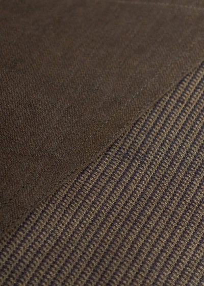 ZIGGY CHEN OVERSIZED TWO FACE WORKERS JACKET 0M2410914