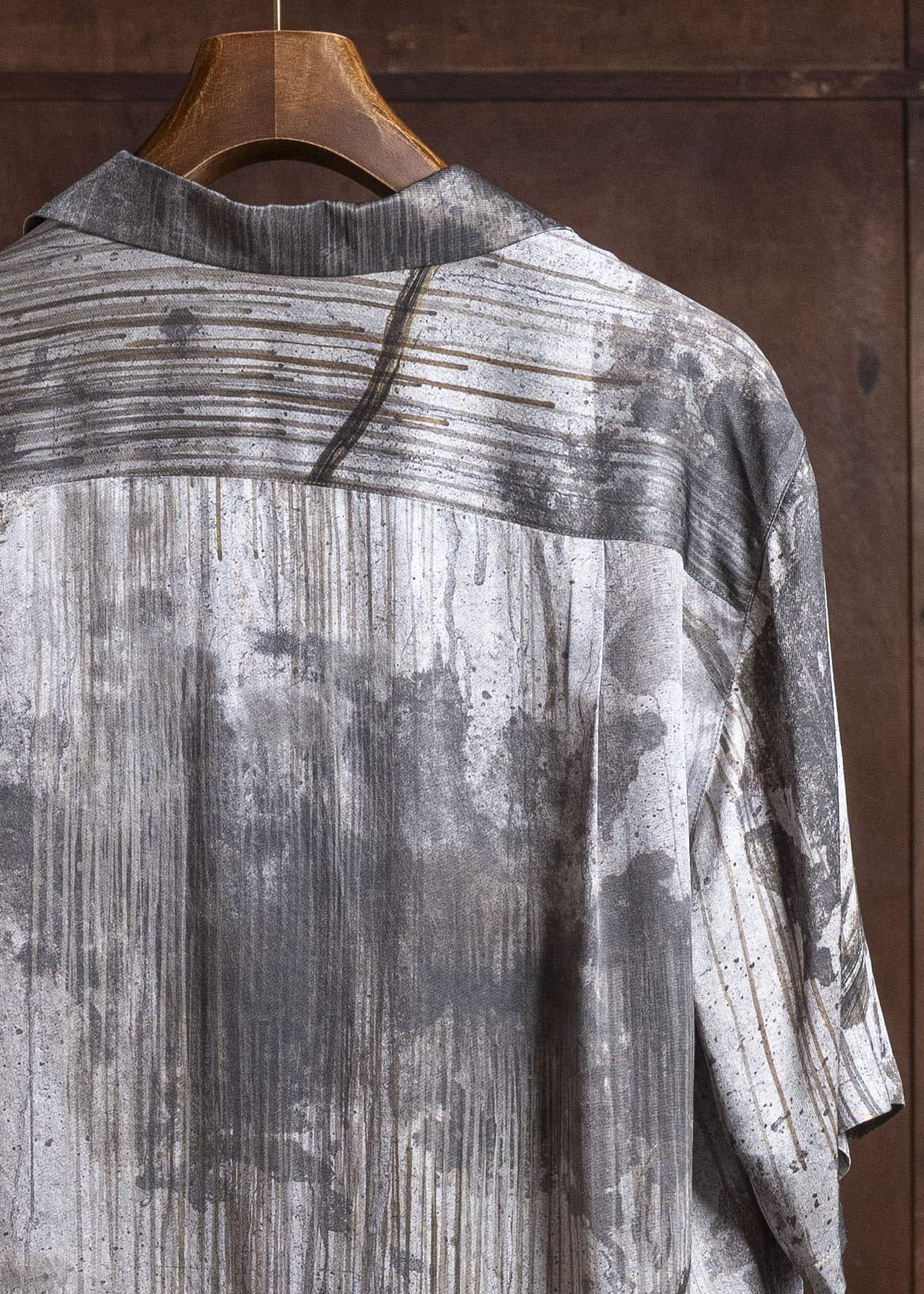 ZIGGY CHEN 0M2610730 DIGITAL PRINT SHORT SLEEVE POCKET SHIRT 02