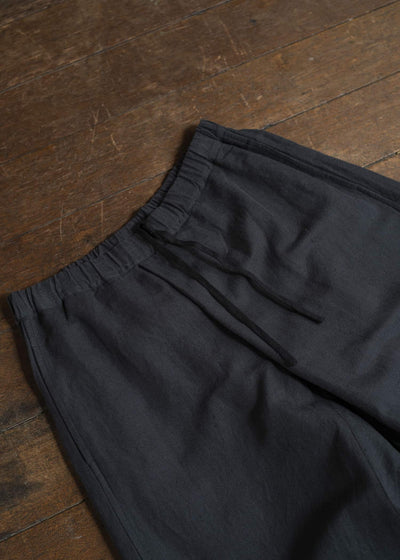 Jurgen Lehl Cardi Linen Twill Pants Black J0152FPM802-18