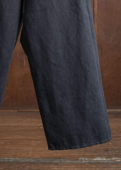 YOKO SAKAMOTO 5Pocket Baggy Pants YS-25AW-34 BLACK