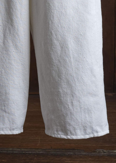 YOKO SAKAMOTO 5Pocket Baggy Pants YS-25AW-34 WHITE