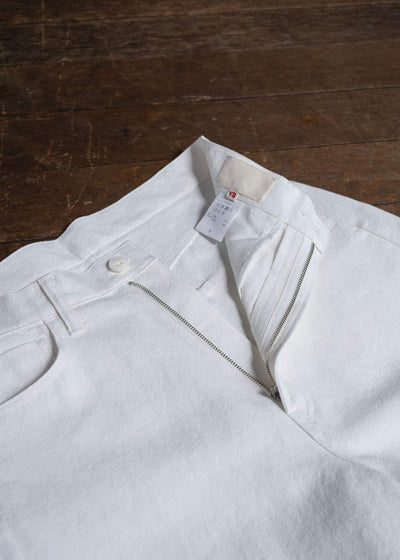 YOKO SAKAMOTO 5Pocket Baggy Pants YS-25AW-34 WHITE