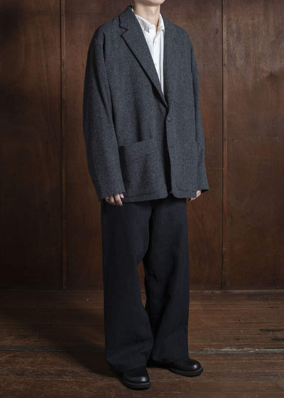 YOKO SAKAMOTO Oversized Jacket YS-25AW-10 HOUNDTOOTH