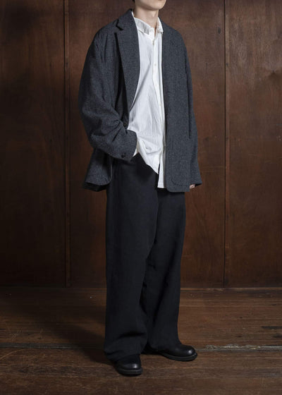 YOKO SAKAMOTO Oversized Jacket YS-25AW-10 HOUNDTOOTH