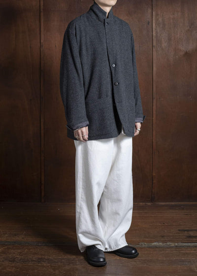 YOKO SAKAMOTO 5Pocket Baggy Pants YS-25AW-34 WHITE