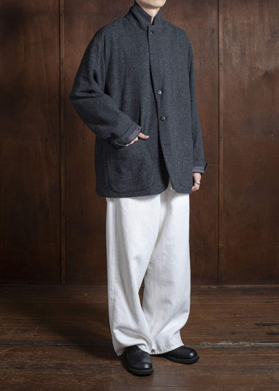 YOKO SAKAMOTO Oversized Jacket YS-25AW-10 HOUNDTOOTH