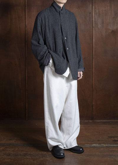 YOKO SAKAMOTO 5Pocket Baggy Pants YS-25AW-34 WHITE