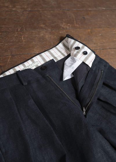 Gorsch Thick Linen 2 In Tack Trousers #13-1ST-TR01