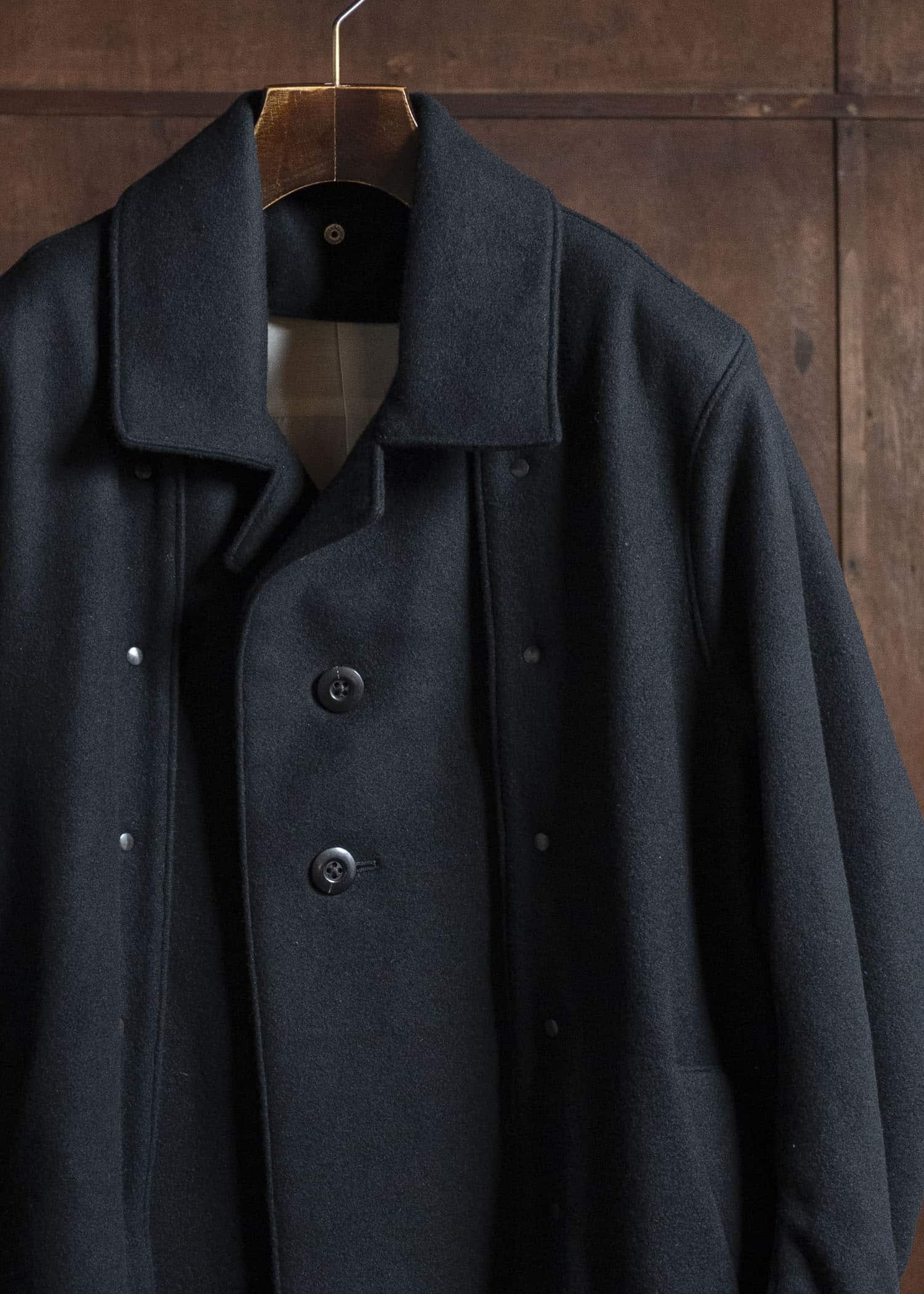 OPPOSE DUALITY OD1012COA-25AW Mac Coat Wool Black