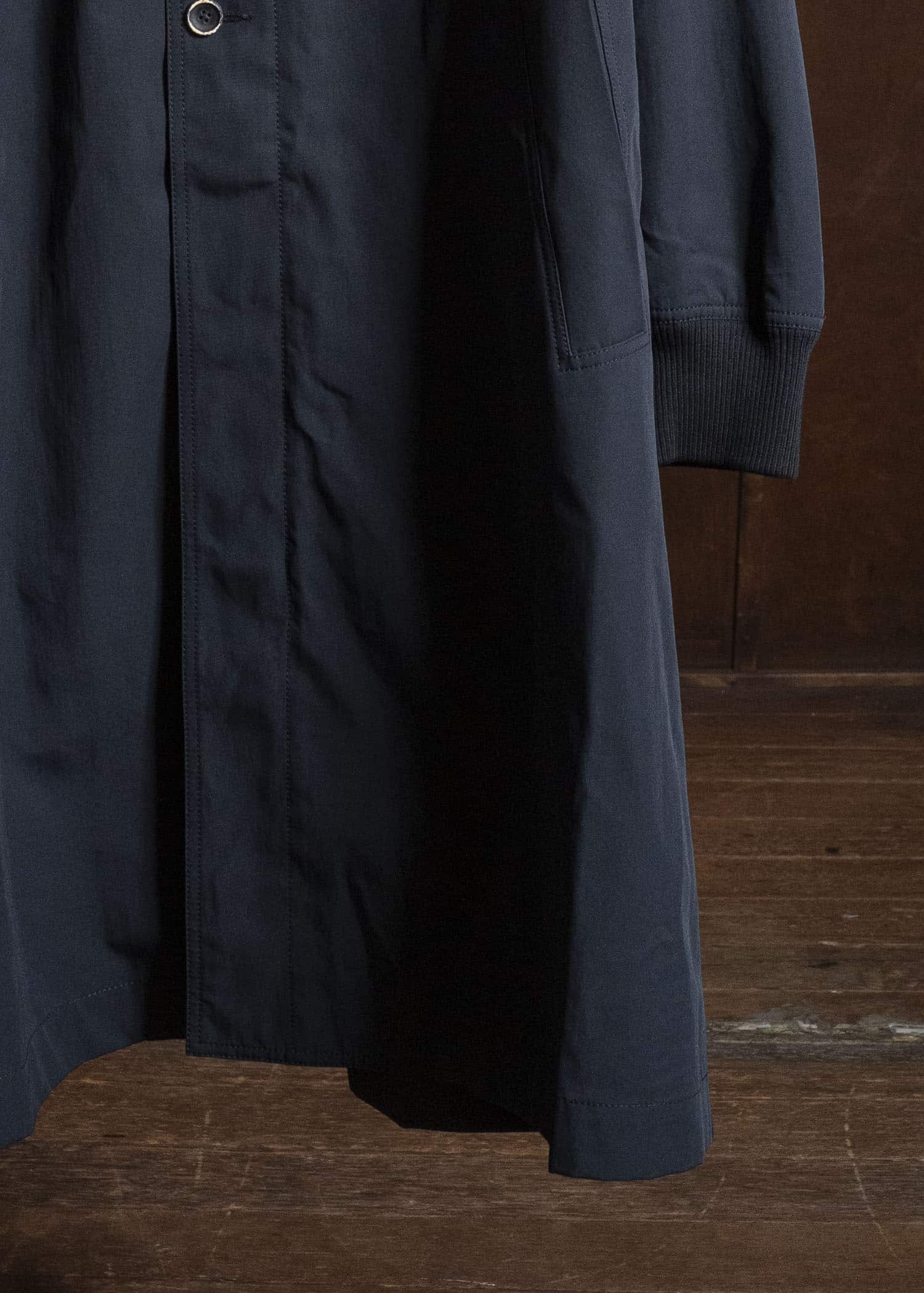 UMA WANG UM8511 CANE COAT uw033 - navy