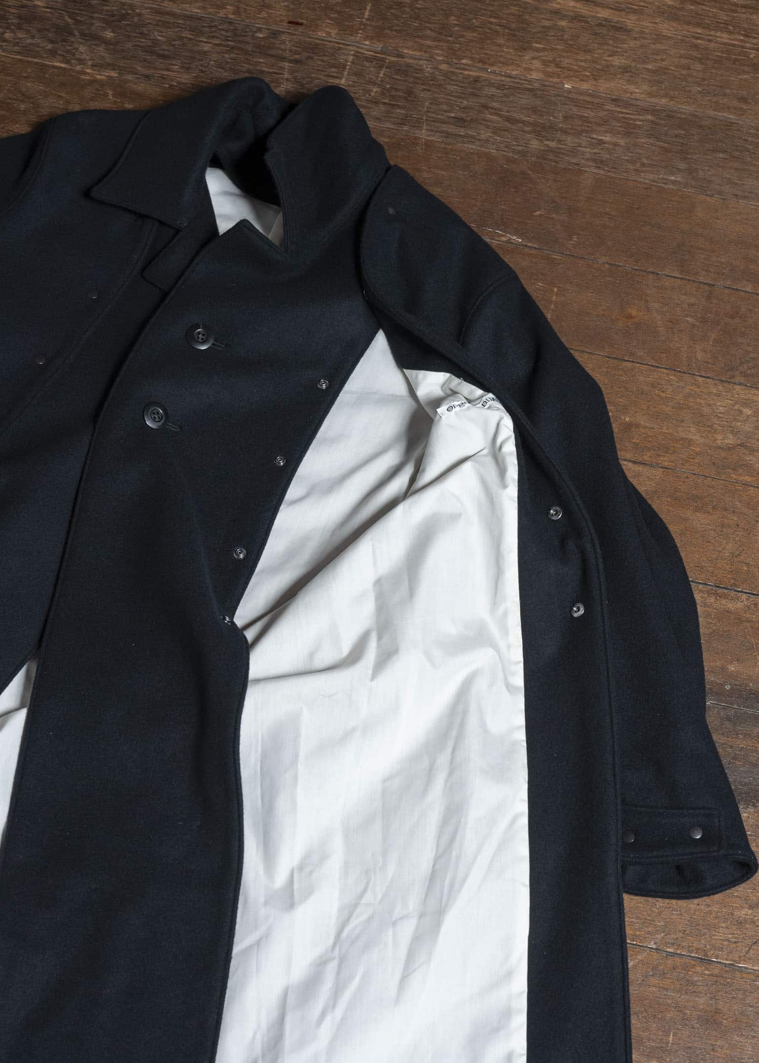 OPPOSE DUALITY OD1012COA-25AW Mac Coat Wool Black