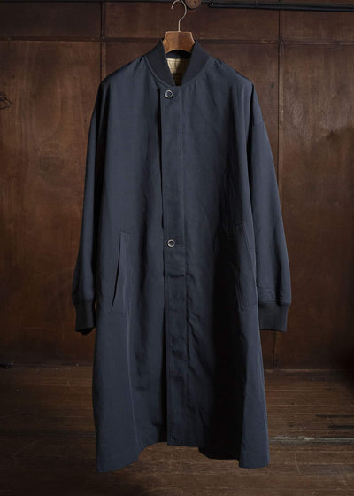 UMA WANG UM8511 CANE COAT uw033 - navy