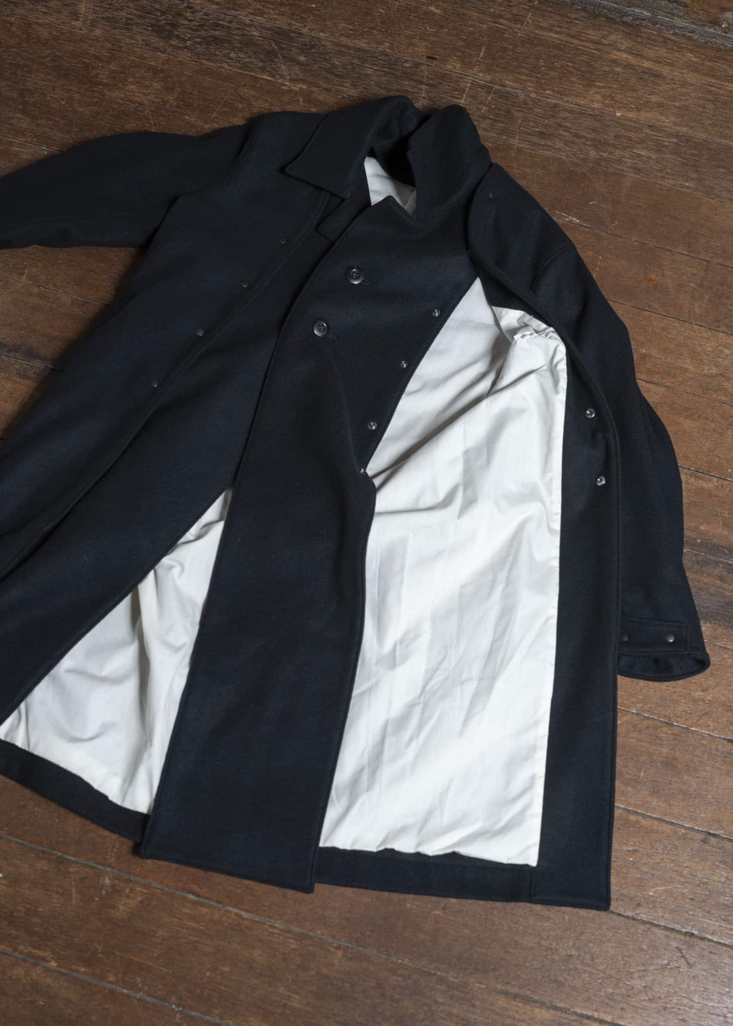 OPPOSE DUALITY OD1012COA-25AW Mac Coat Wool Black