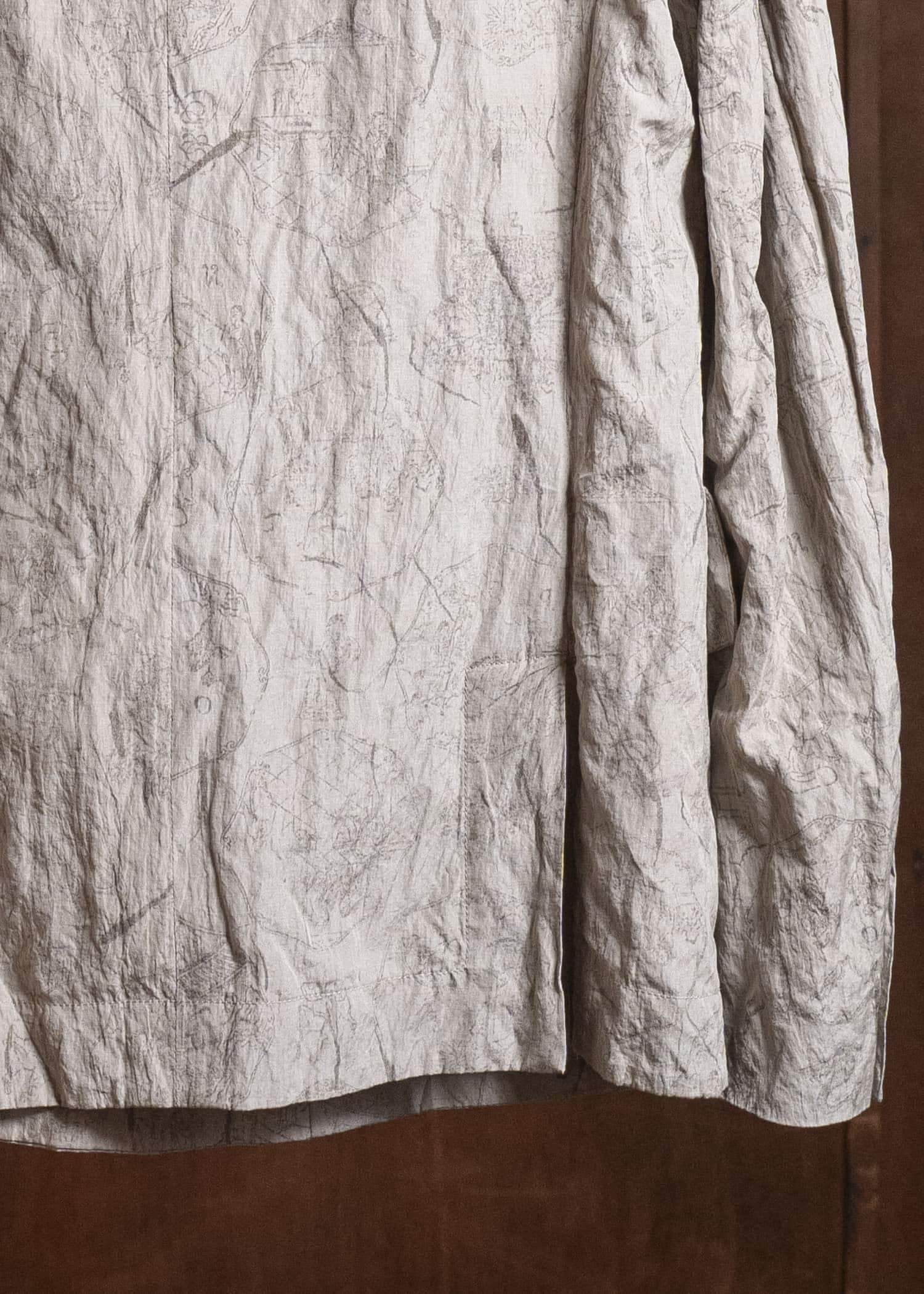 ZIGGY CHEN DIGITAL PRINT DOUBLE BREASTED BLAZER 0M2610923