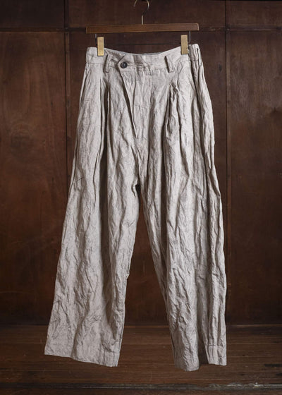 ZIGGY CHEN DROP-CROTCHED TROUSERS 0M2610533