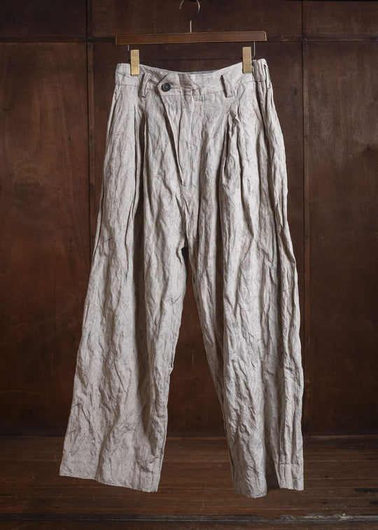 ZIGGY CHEN DROP-CROTCHED TROUSERS 0M2610533