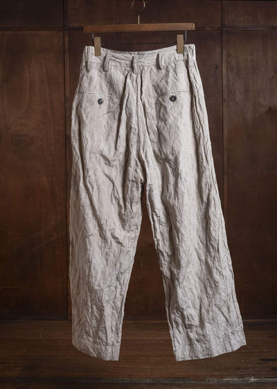 ZIGGY CHEN DROP-CROTCHED TROUSERS 0M2610533