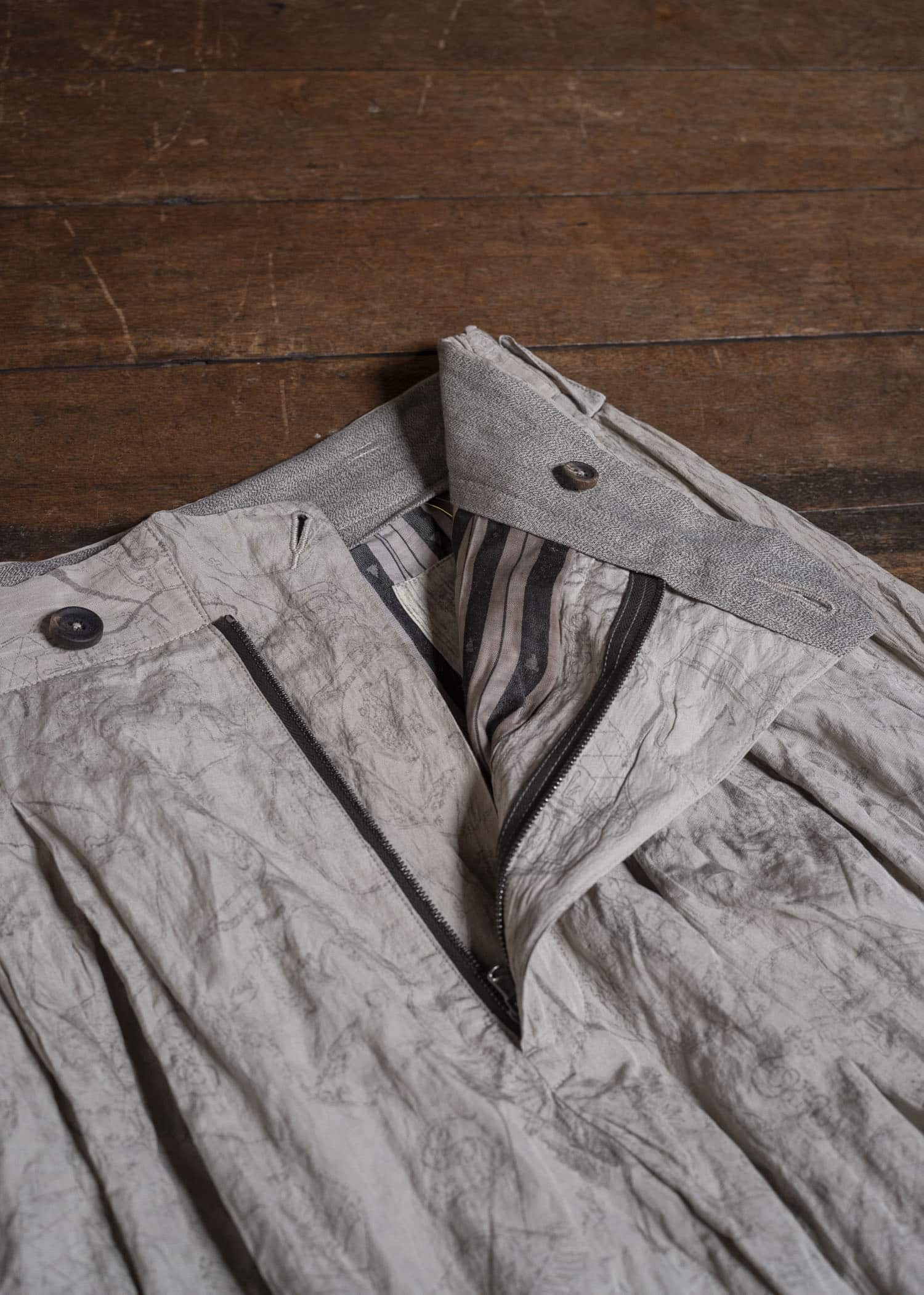 ZIGGY CHEN DROP-CROTCHED TROUSERS 0M2610533