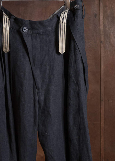 ZIGGY CHEN DETACHABLE SUSPENDER TROUSERS 0M2610550