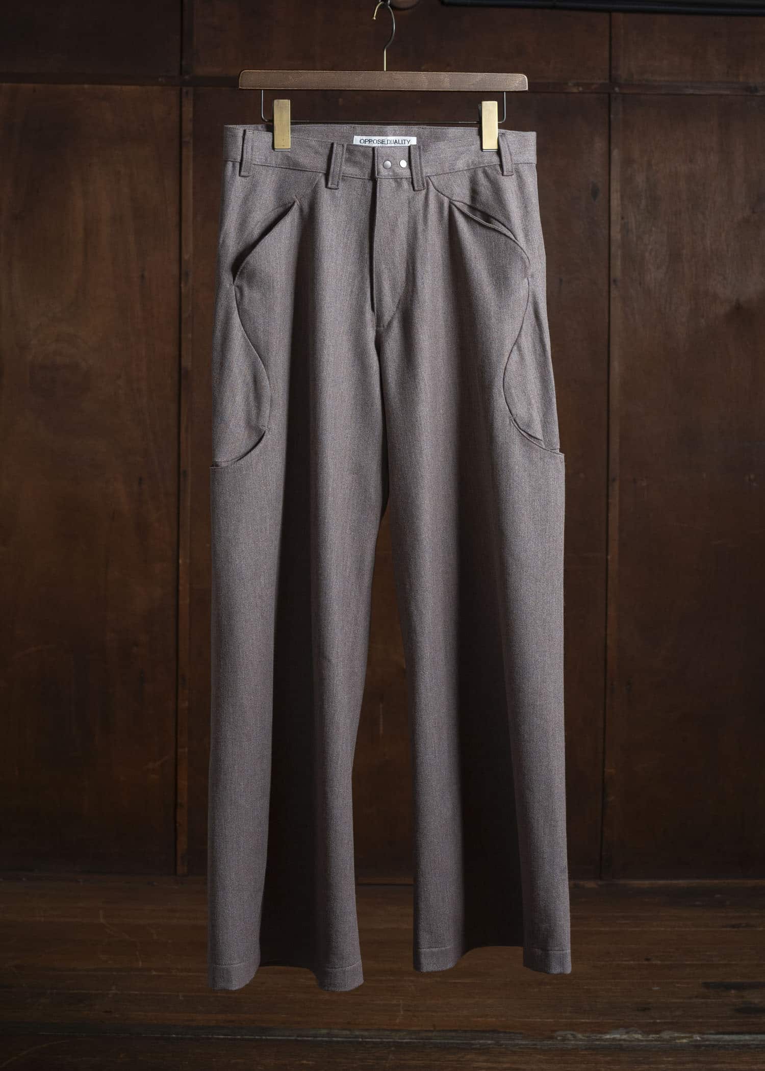 OPPOSE DUALITY OD3006TRS-25AW 6 Pocket Sub Ong Wool Trousers PINK