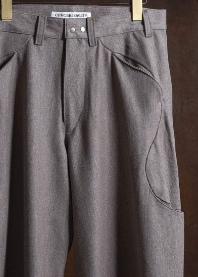 OPPOSE DUALITY OD3006TRS-25AW 6 Pocket Sub Ong Wool Trousers PINK