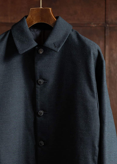 YOKO SAKAMOTO Classic Coach Jacket Chacoal Gray YS-24AW-27-Chacoal Gray