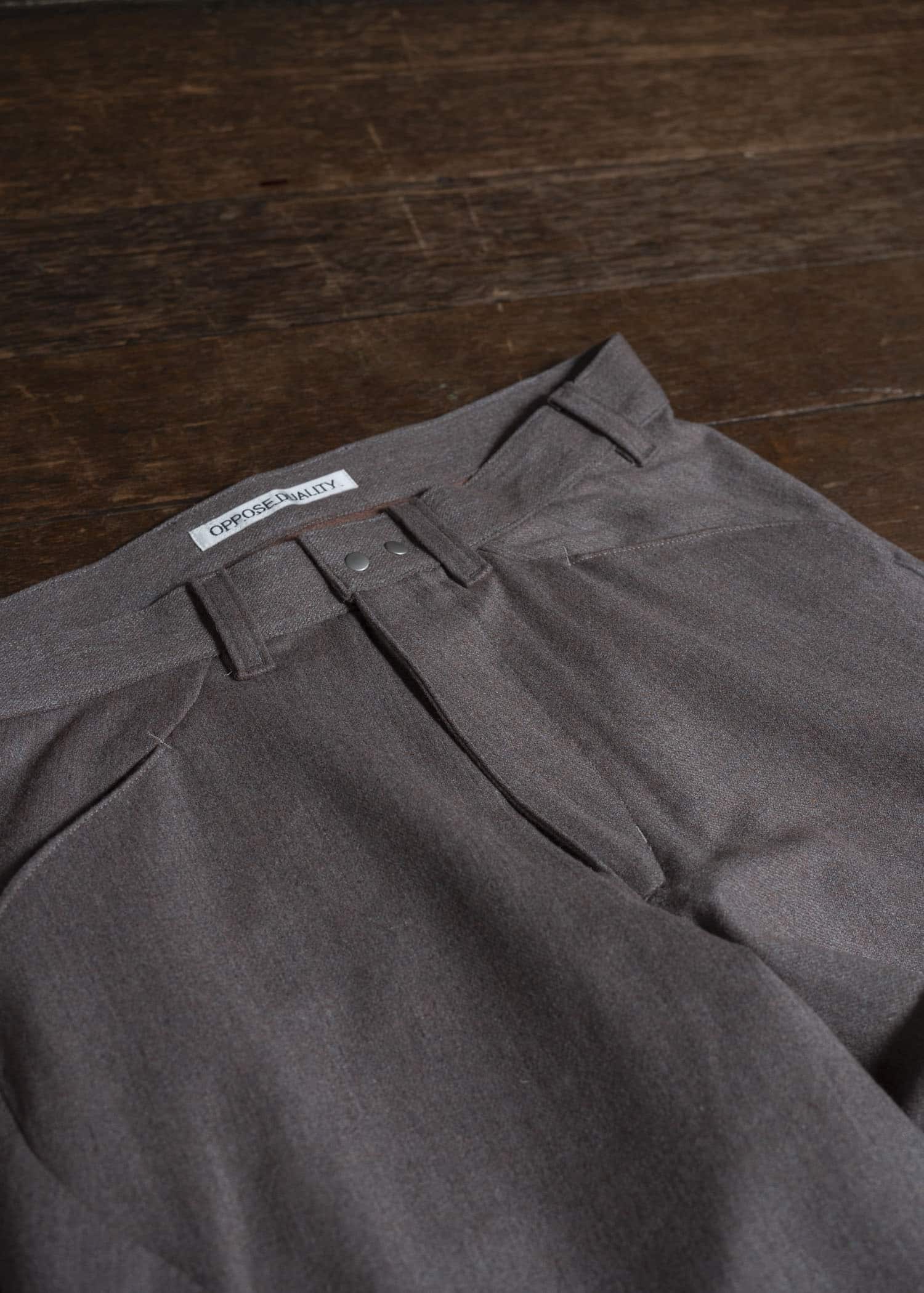 OPPOSE DUALITY OD3006TRS-25AW 6 Pocket Sub Ong Wool Trousers PINK