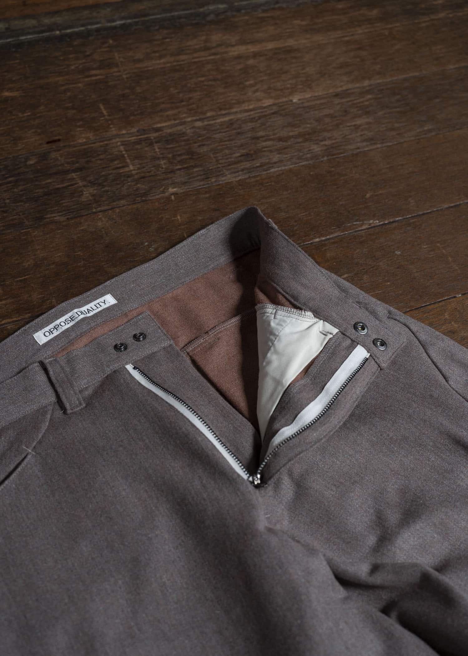 OPPOSE DUALITY OD3006TRS-25AW 6 Pocket Sub Ong Wool Trousers PINK