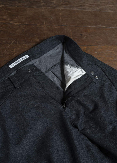 OPPOSE DUALITY OD3006TRS-25AW 6 Pocket Sub Ong Wool Trousers Black