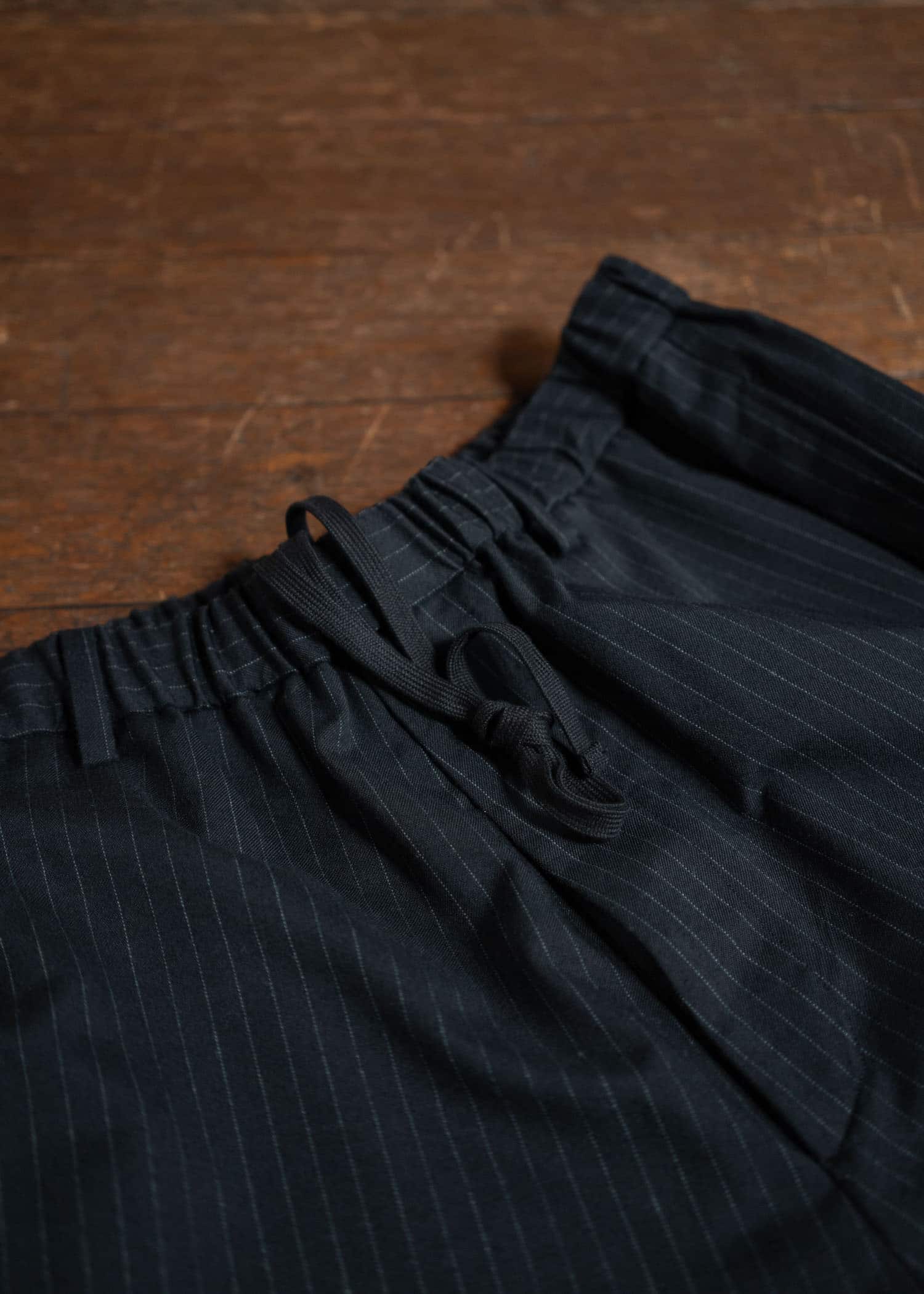 YOKO SAKAMOTO Brushed Wool Wide Pants Stripe YS-24AW-36-Stripe