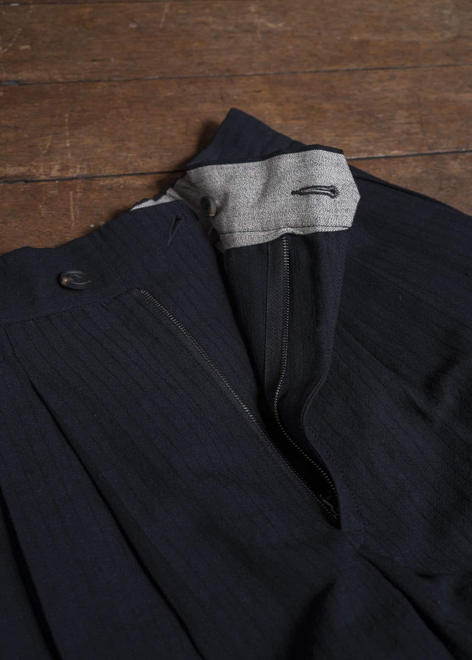 ZIGGY CHEN 0M2610518 WIDE LEG TROUSERS 04