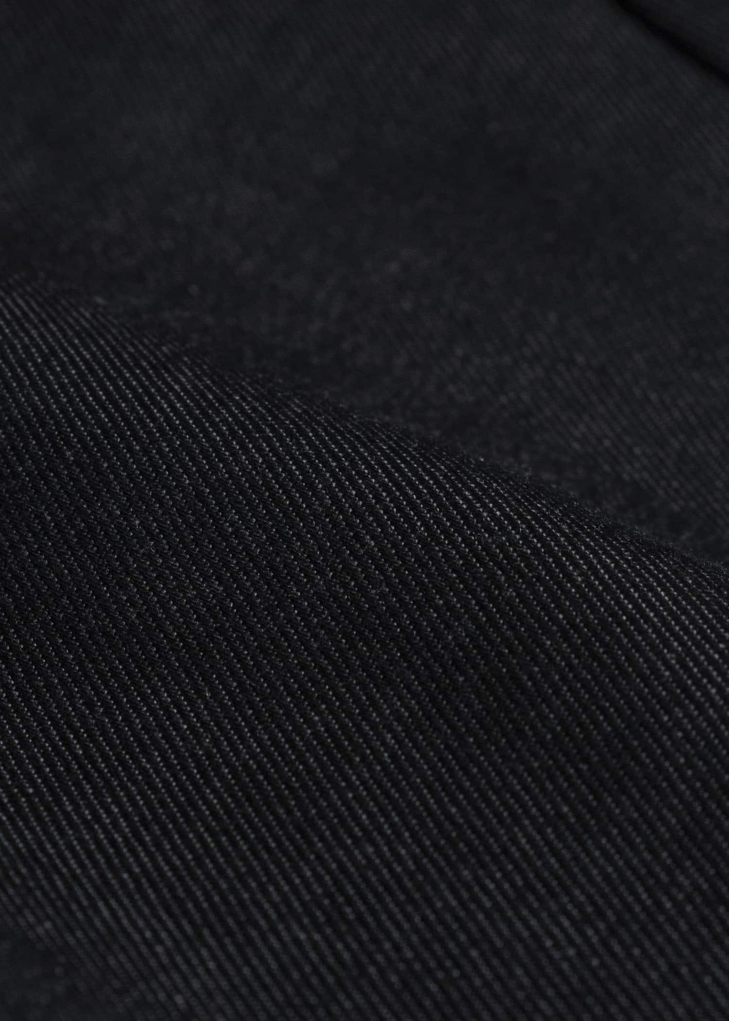 OPPOSE DUALITY OD0103DTR-25AW 6 Pocket Sub Ong Denim Trousers Black Gray