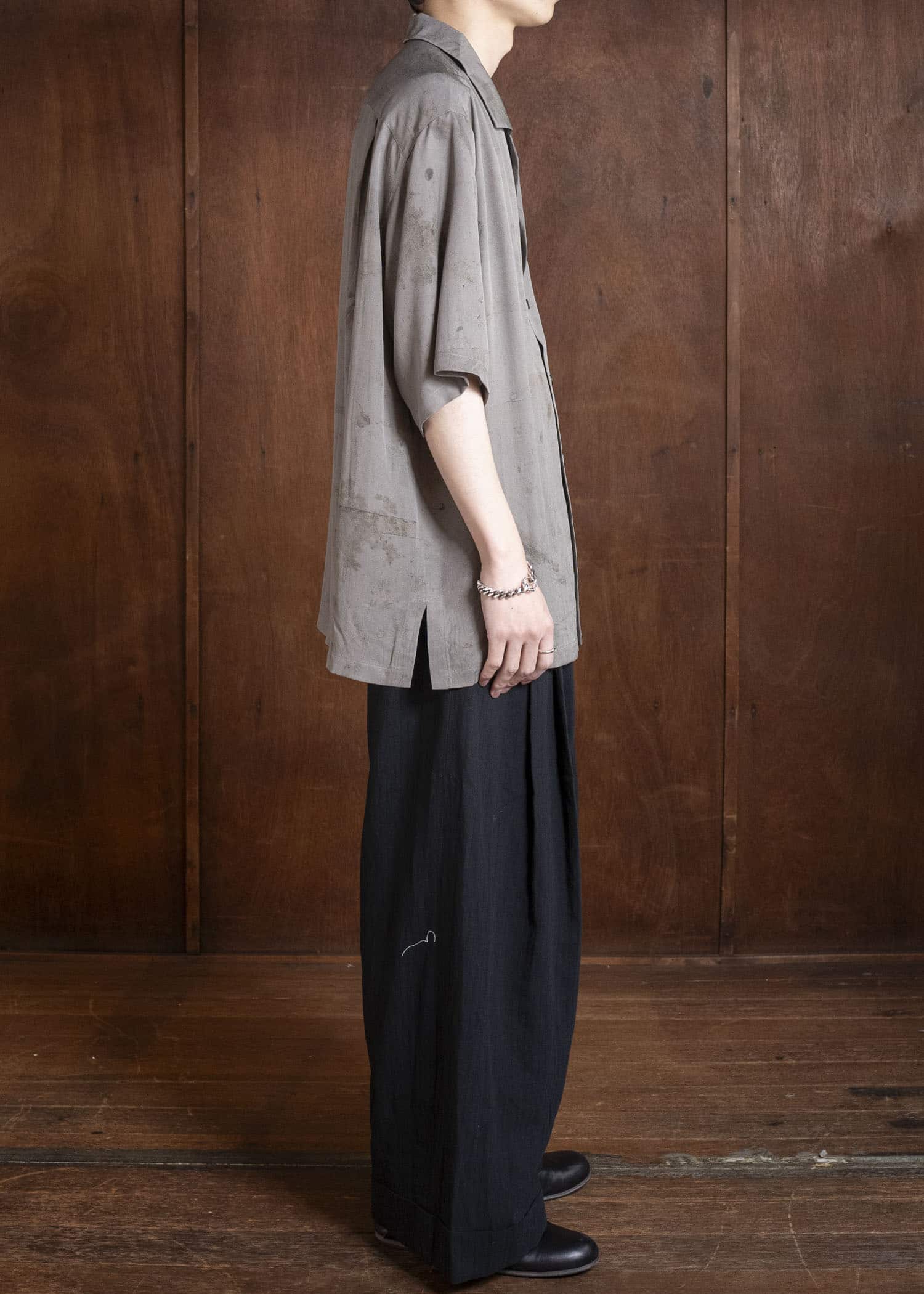 ZIGGY CHEN 0M2610729 DIGITAL PRINT SHORT SLEEVE POCKET SHIRT 52