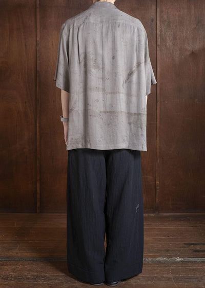 ZIGGY CHEN 0M2610729 DIGITAL PRINT SHORT SLEEVE POCKET SHIRT 52