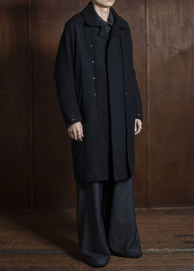 OPPOSE DUALITY OD3006TRS-25AW 6 Pocket Sub Ong Wool Trousers Black