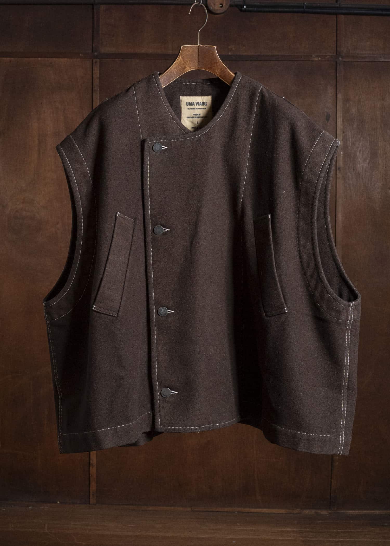 UMA WANG UM6568 JODEN JKT uw600 - brown