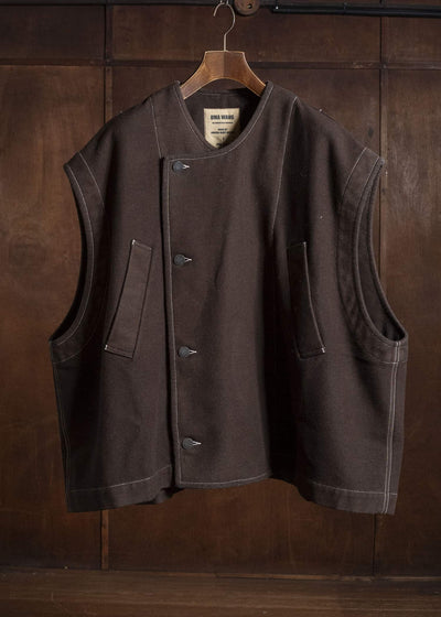 UMA WANG UM6568 JODEN JKT uw600 - brown