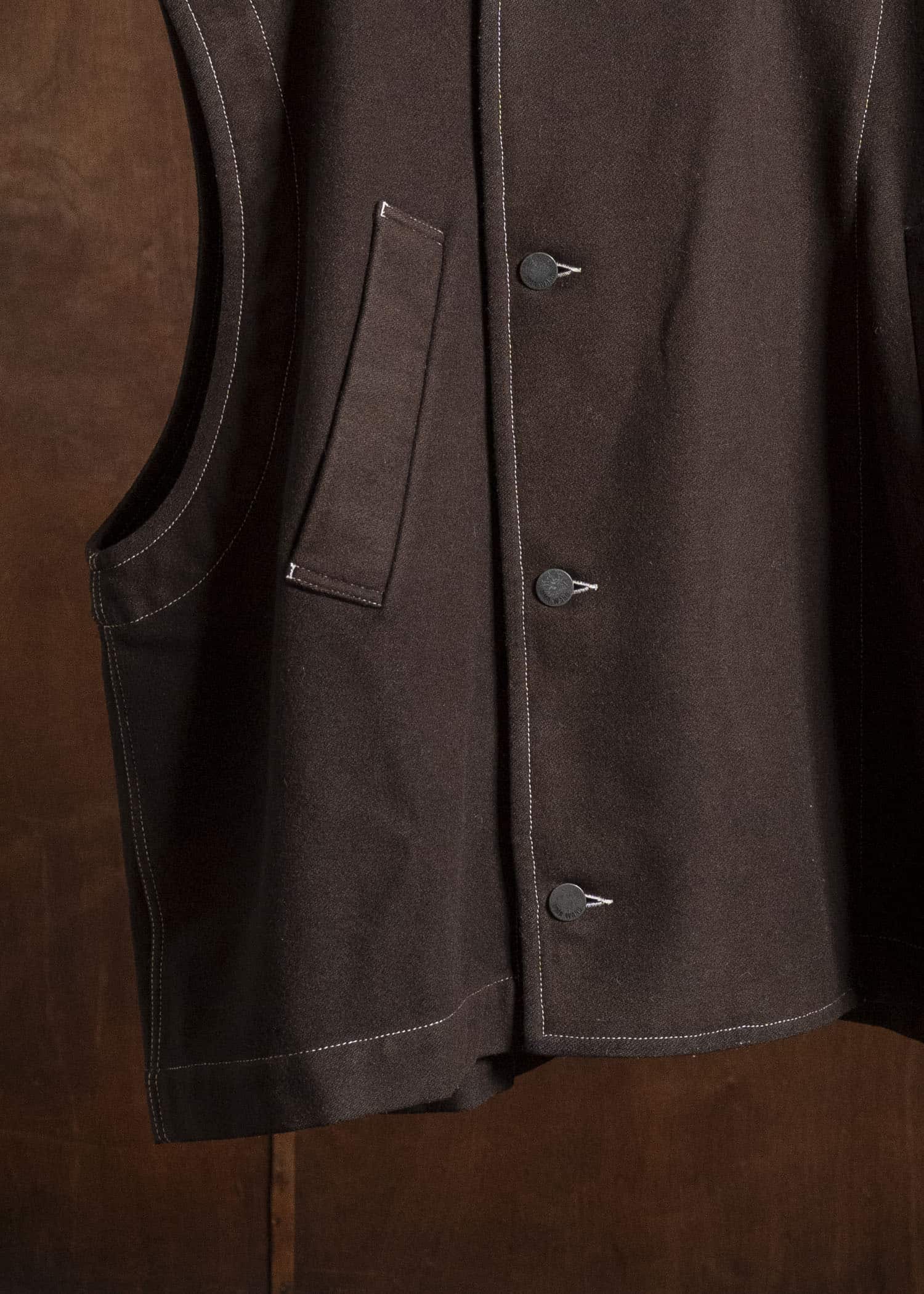 UMA WANG UM6568 JODEN JKT uw600 - brown