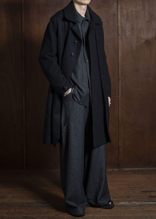 OPPOSE DUALITY OD3006TRS-25AW 6 Pocket Sub Ong Wool Trousers Black