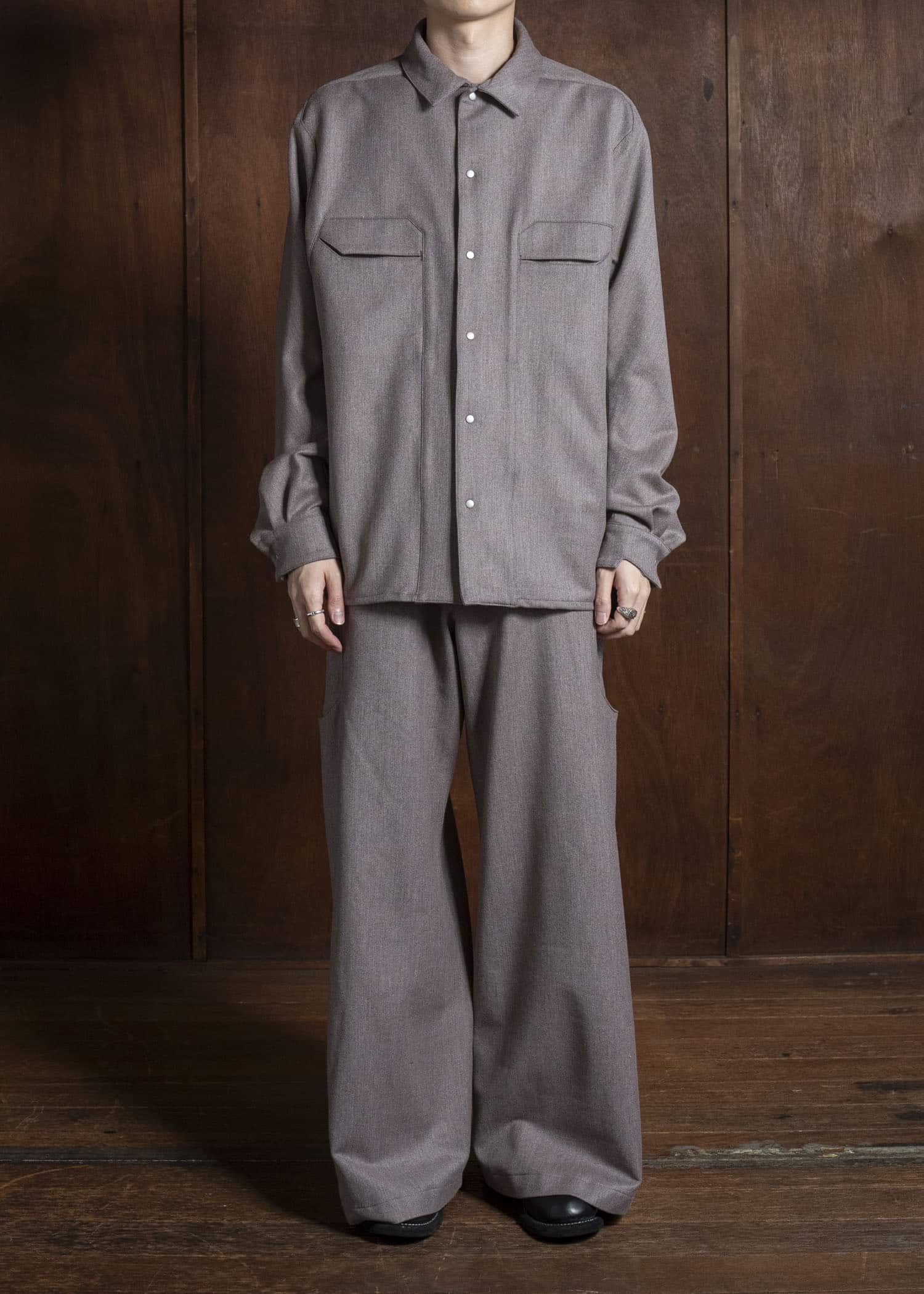 OPPOSE DUALITY OD3006TRS-25AW 6 Pocket Sub Ong Wool Trousers PINK