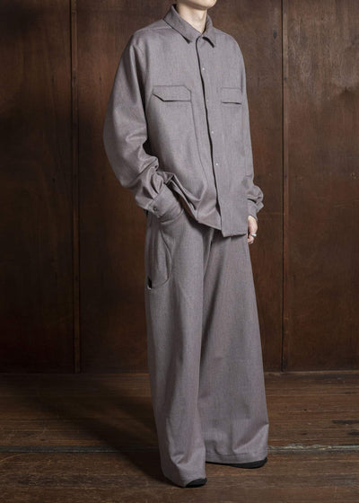 OPPOSE DUALITY OD3006TRS-25AW 6 Pocket Sub Ong Wool Trousers PINK