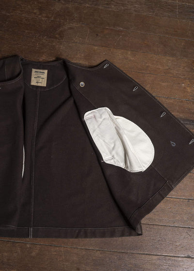 UMA WANG UM6568 JODEN JKT uw600 - brown