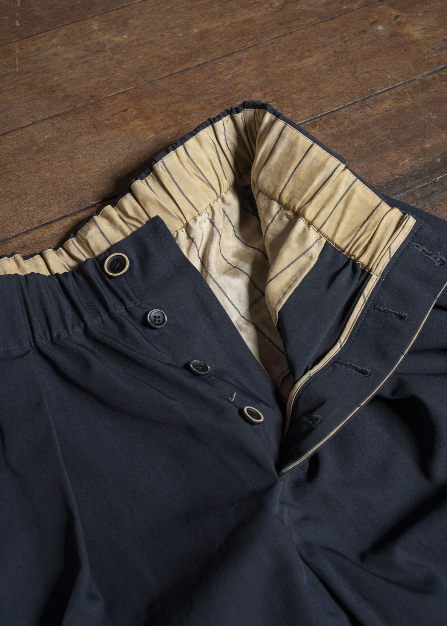 UMA WANG UM3500 POETIC PANTS uw033 - navy