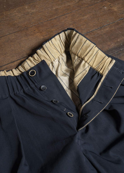 UMA WANG UM3500 POETIC PANTS uw033 - navy